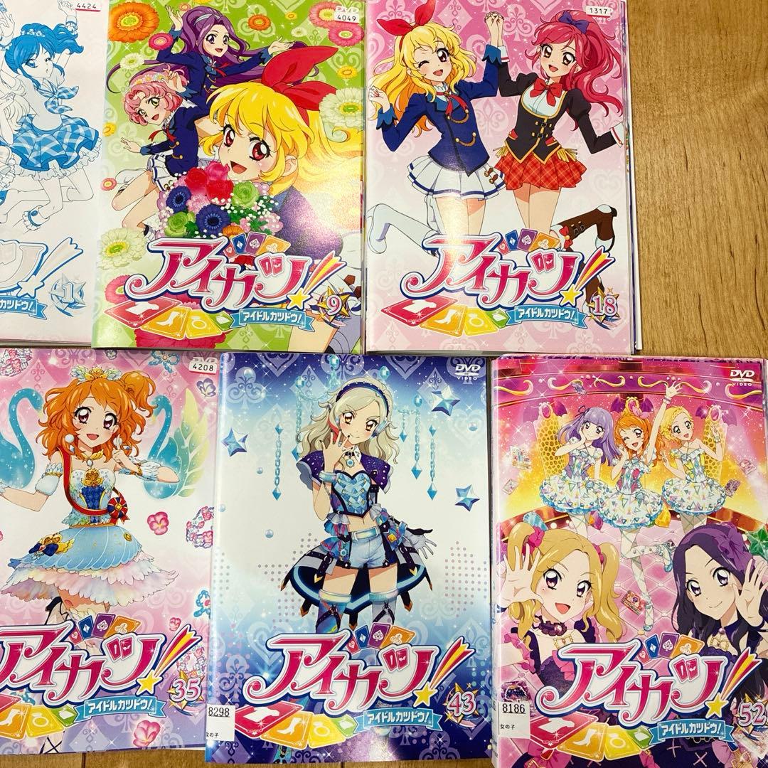 アイカツ　全60巻セット　完結　DVD　アニメ　アイドルカツドウ　匿名配送