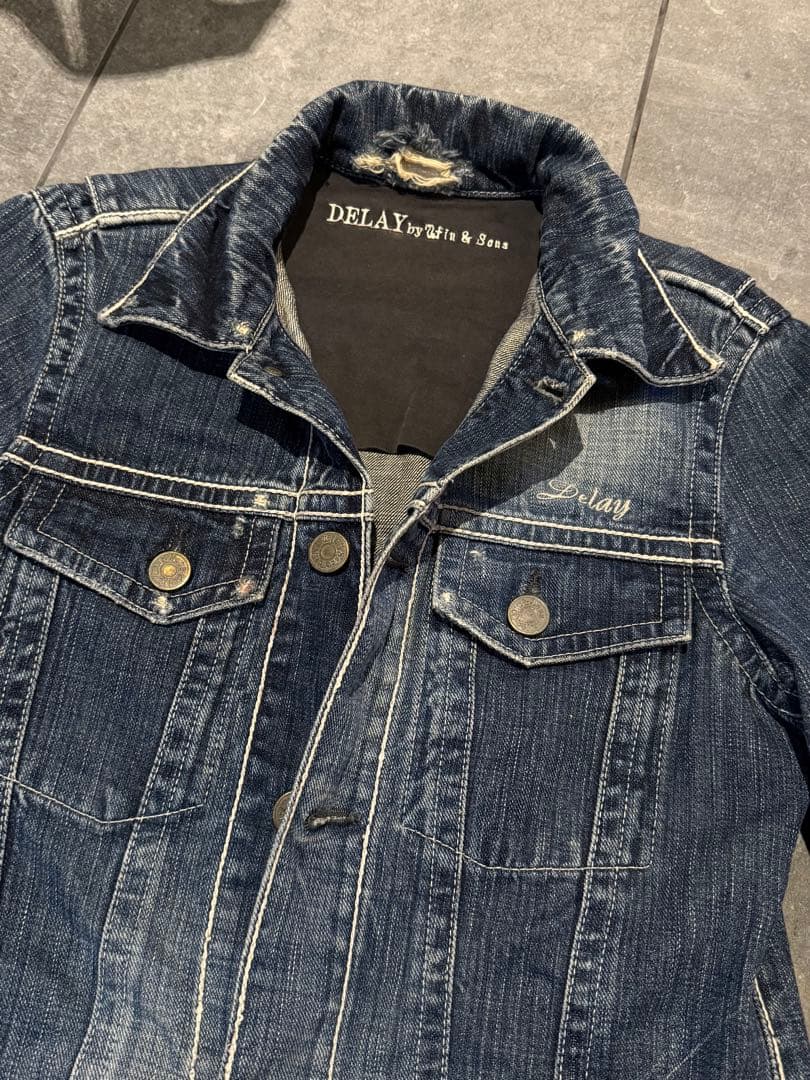 DELAY BY WIN&SONS オールインワン　サイズ1 デニムつなぎ