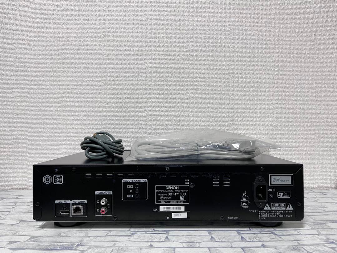 新品リモコン　デノン　ユニバーサルプレイヤー　DBT-1713UD