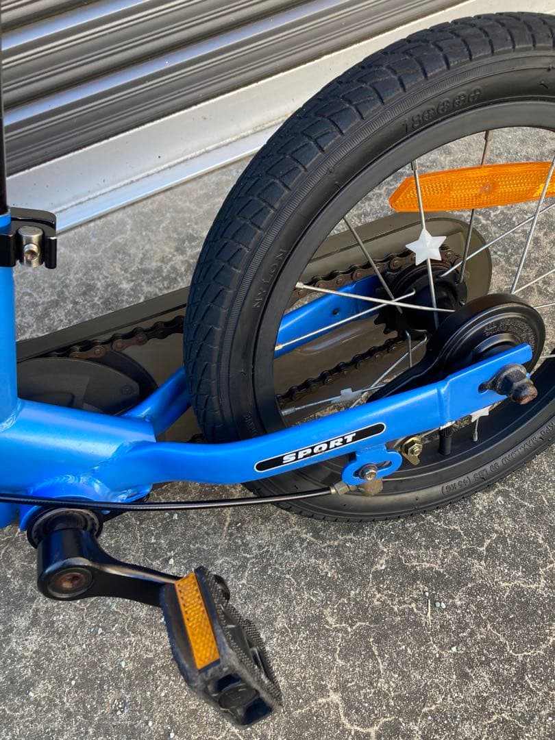 送料込み　STRIDER 14インチ キッズバイク 青　ストライダー14X 水色