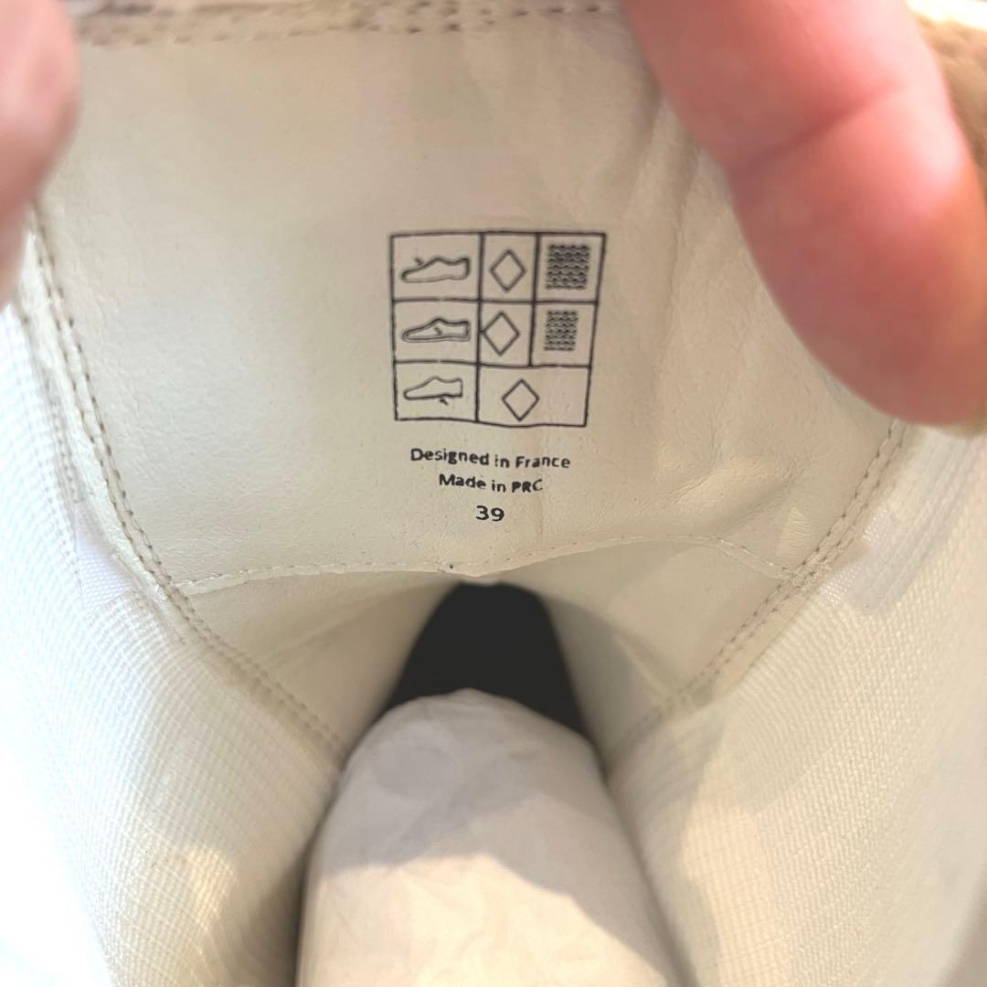 ノーネーム　ブーツ　39 白