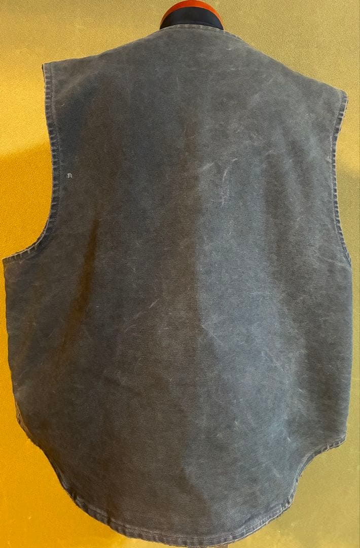 Carhartt v13ptI USA製フェードダック ベスト 裏ボア　古着