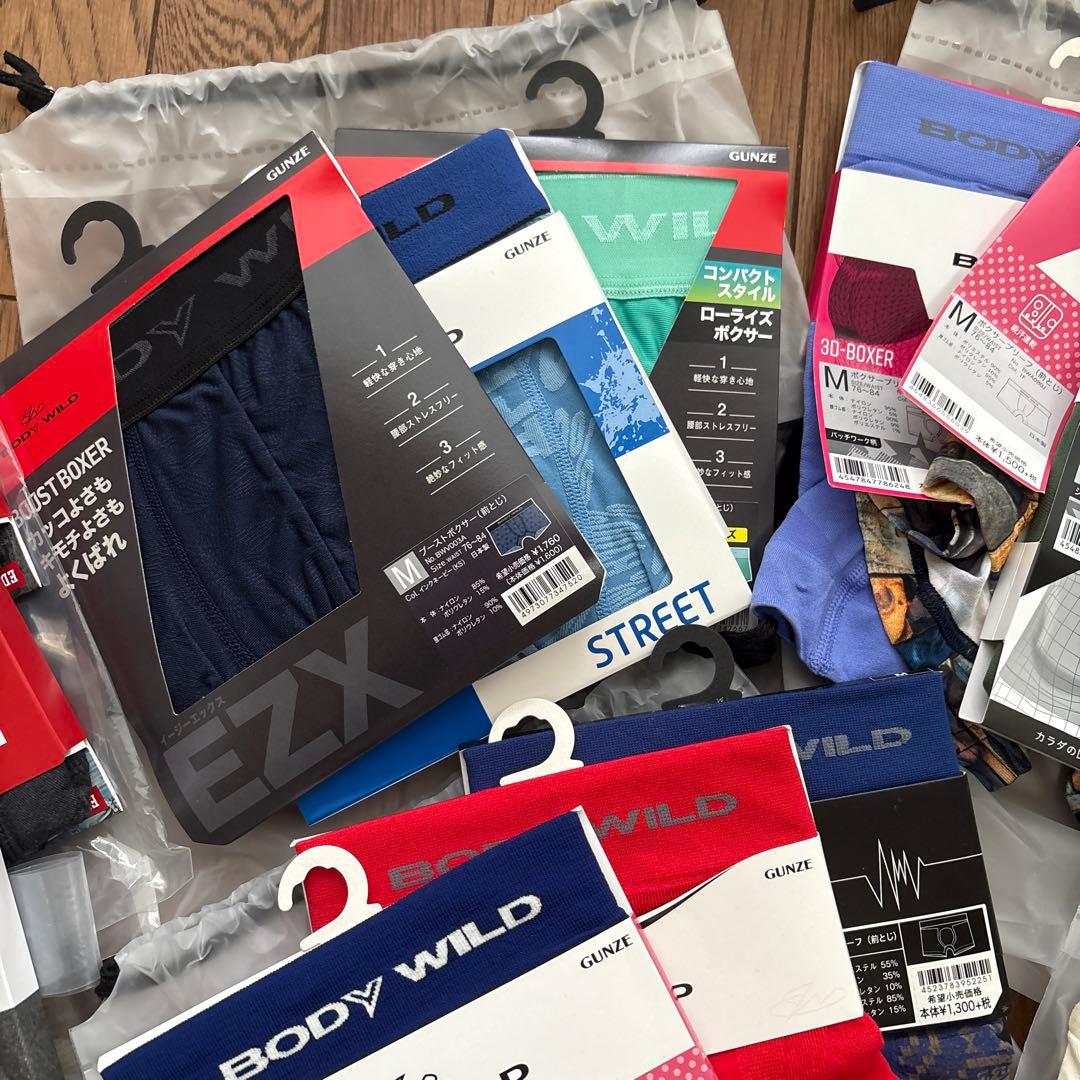 EDWIN & BODY WILD ボクサーパンツ27枚セット M 未使用品