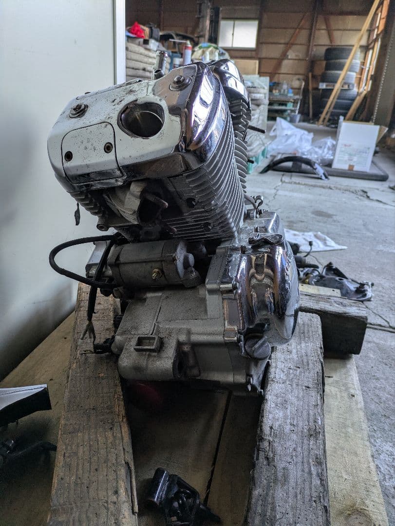 たか　スティード400 　NC26 エンジン