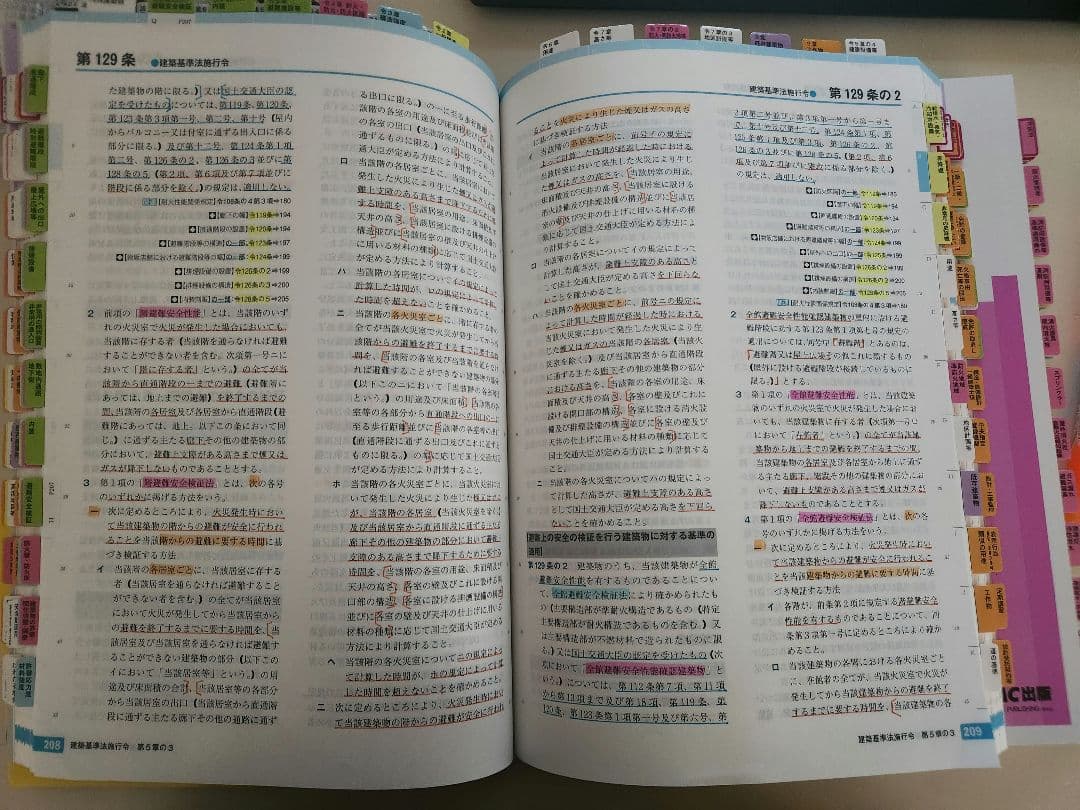 2026年版　建築基準法法令集　TAC 一級建築士用線引き済み