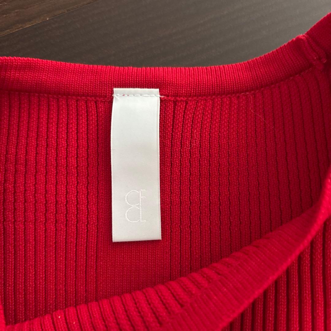 CFCL 赤ニットトップス
