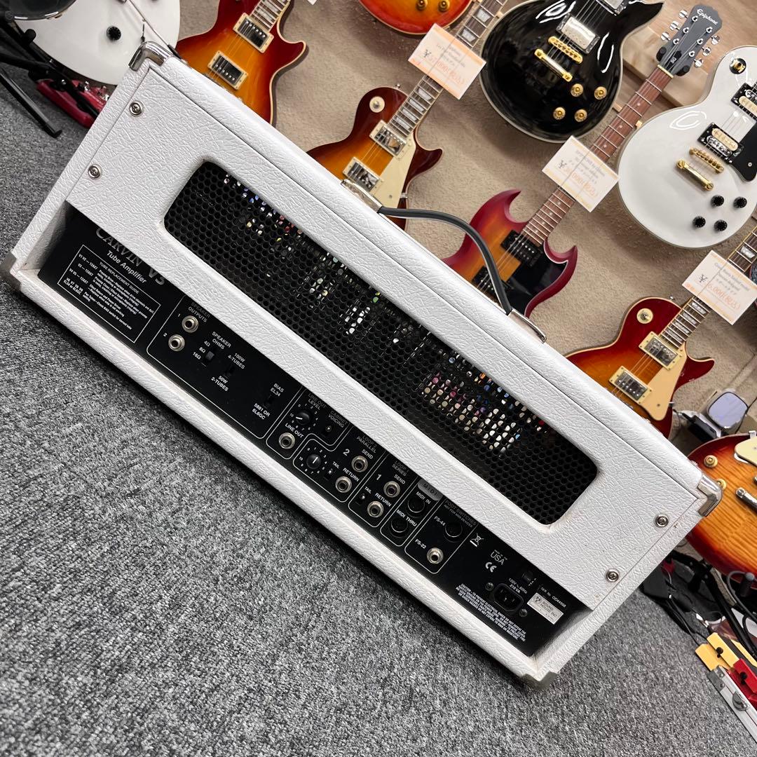 【10708】 CARVIN V3 真空管ギターアンプヘッド ホワイト