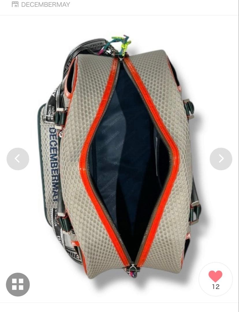 DECEMBERAY メッシュゴルフバッグ　ロッカーバッグ