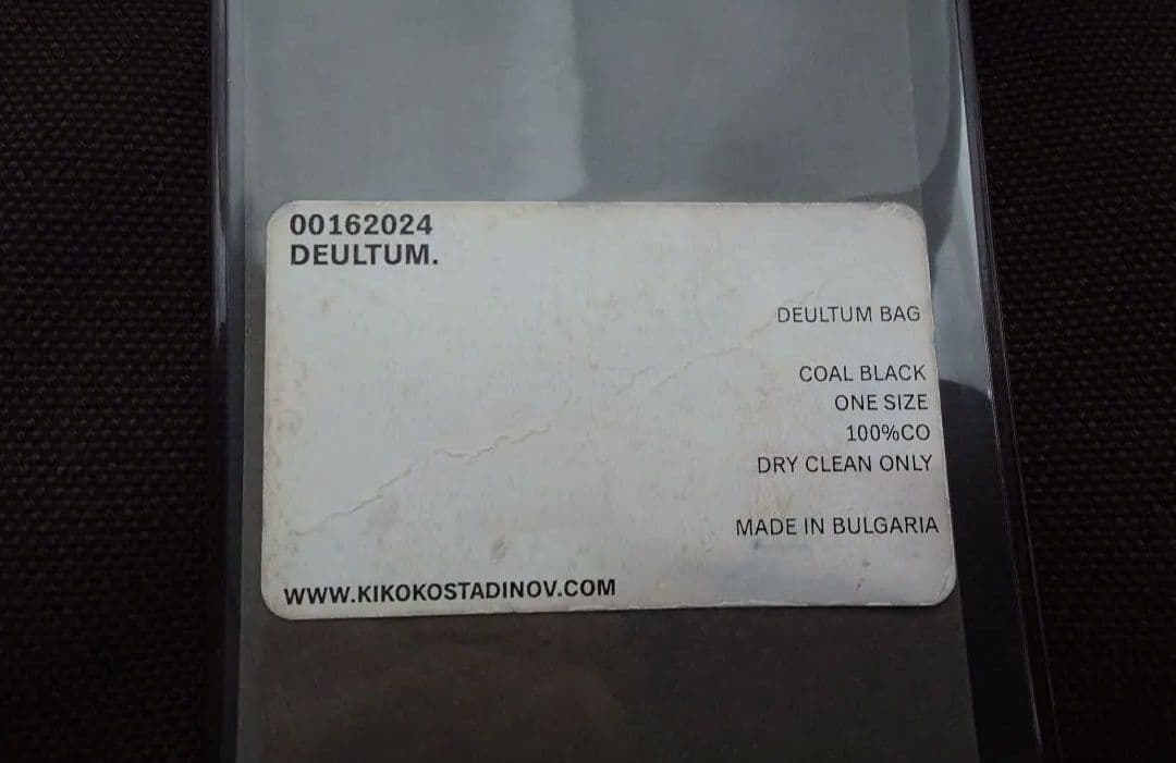 有*馬様 KIKO KOSTADINOV deultum bag