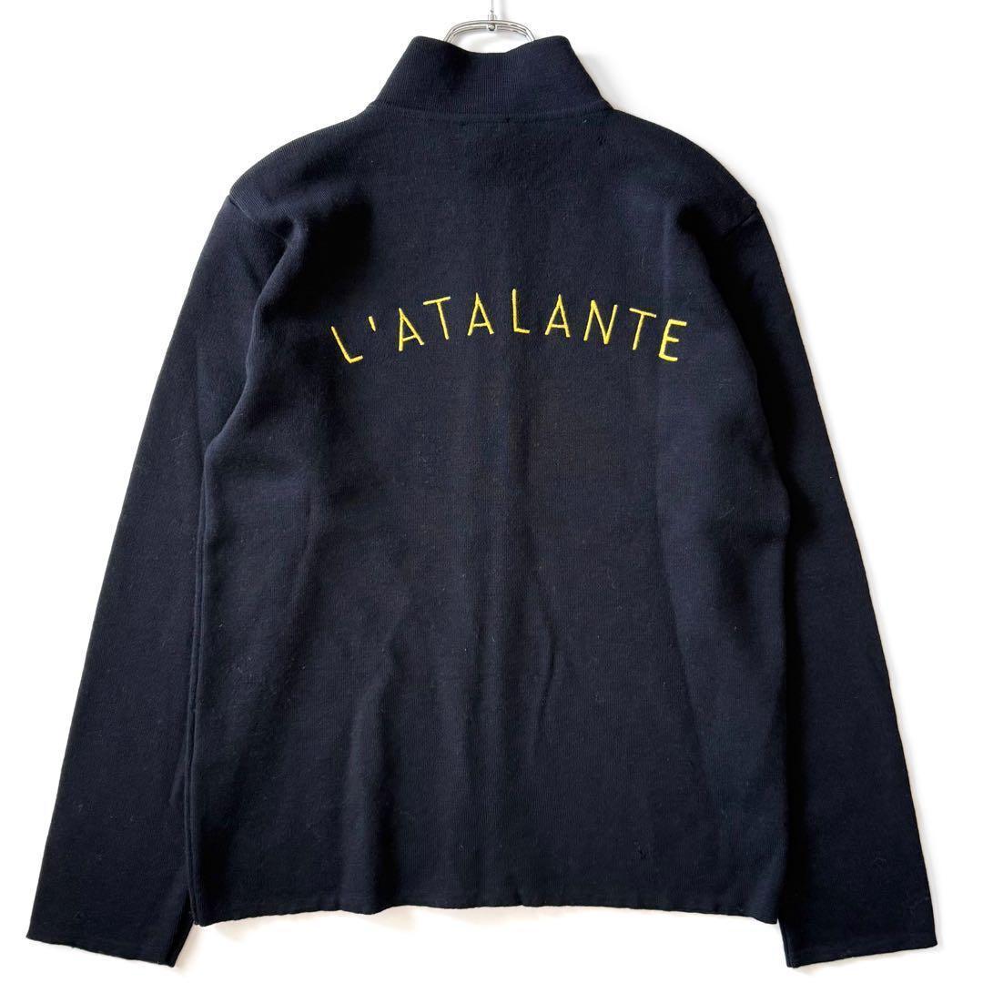 【フランス製】agnes b homme アニエスベー ドライバーズニット 濃紺