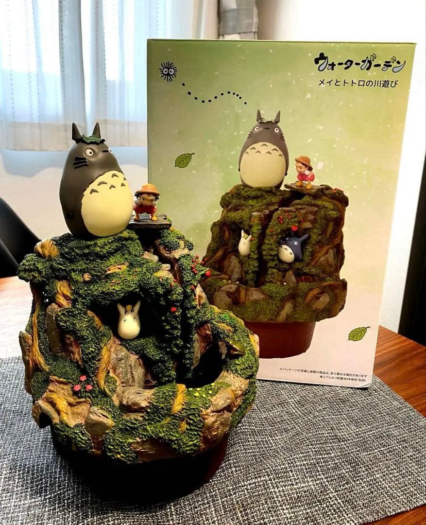 ☆超希少・レア☆となりのトトロ ウォーターガーデン「メイとトトロの川遊び」
