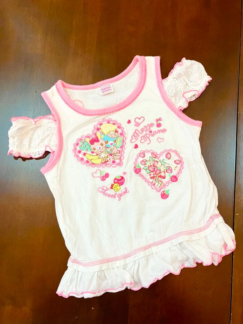 メゾピアノ Tシャツ ミミポポ