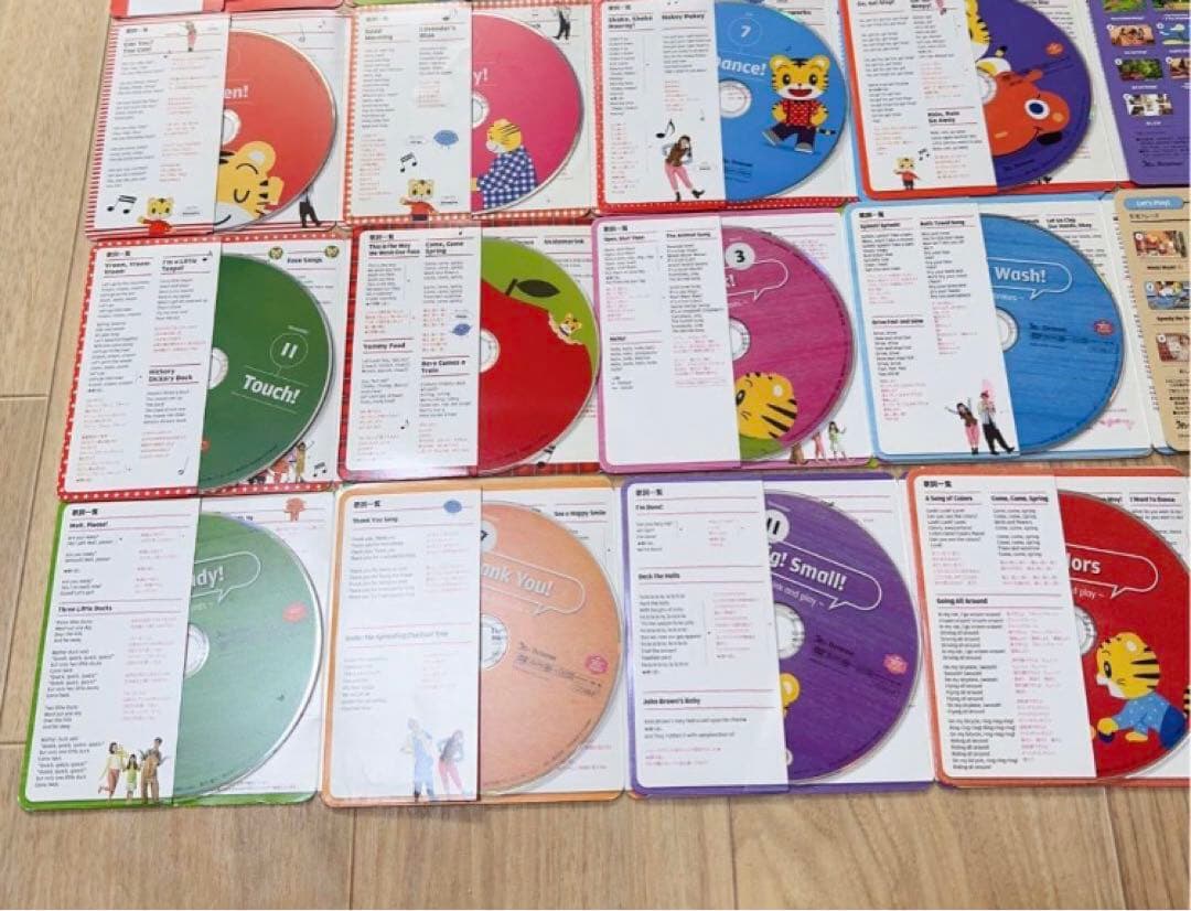 163) こどもちゃれんじ　ぷち　ぽけっと　English　DVD 2年分