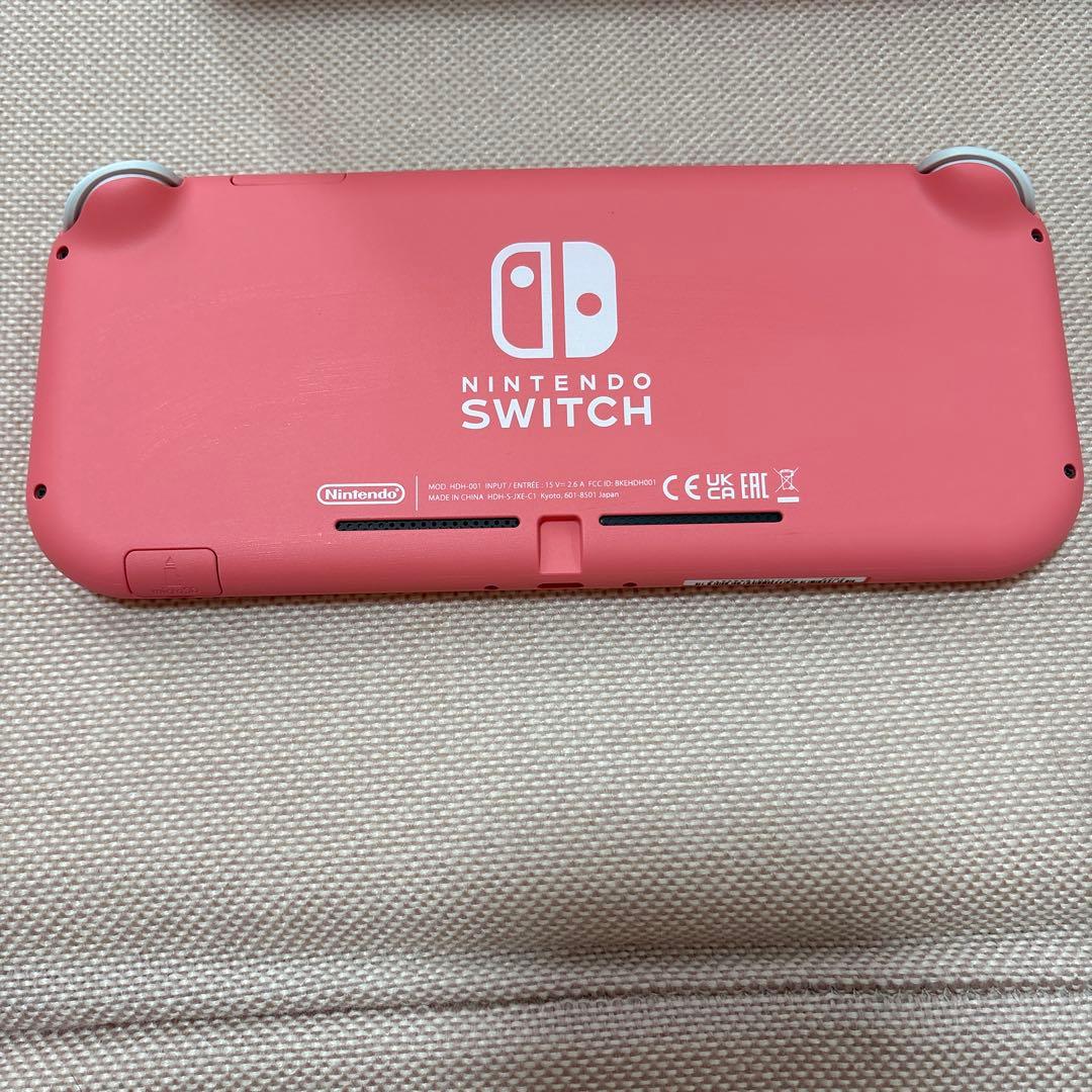 ニンテンドー Switch light コーラルピンク