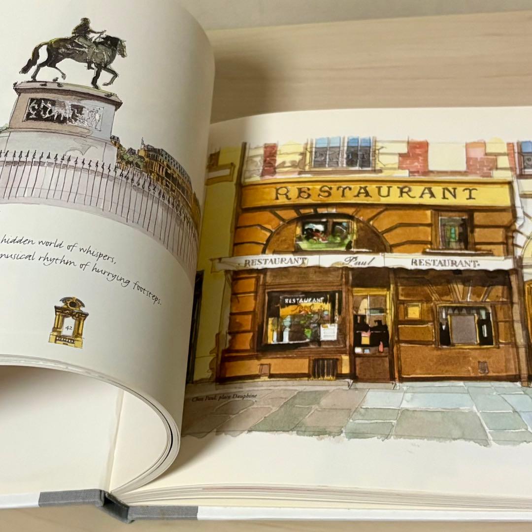 【洋書•レア】 My Paris Sketchbook アートブック