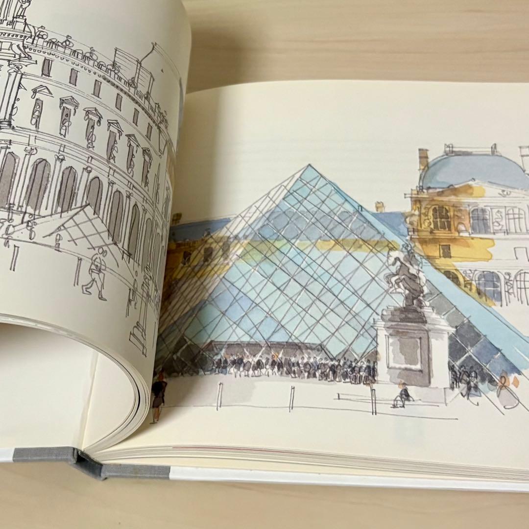 【洋書•レア】 My Paris Sketchbook アートブック