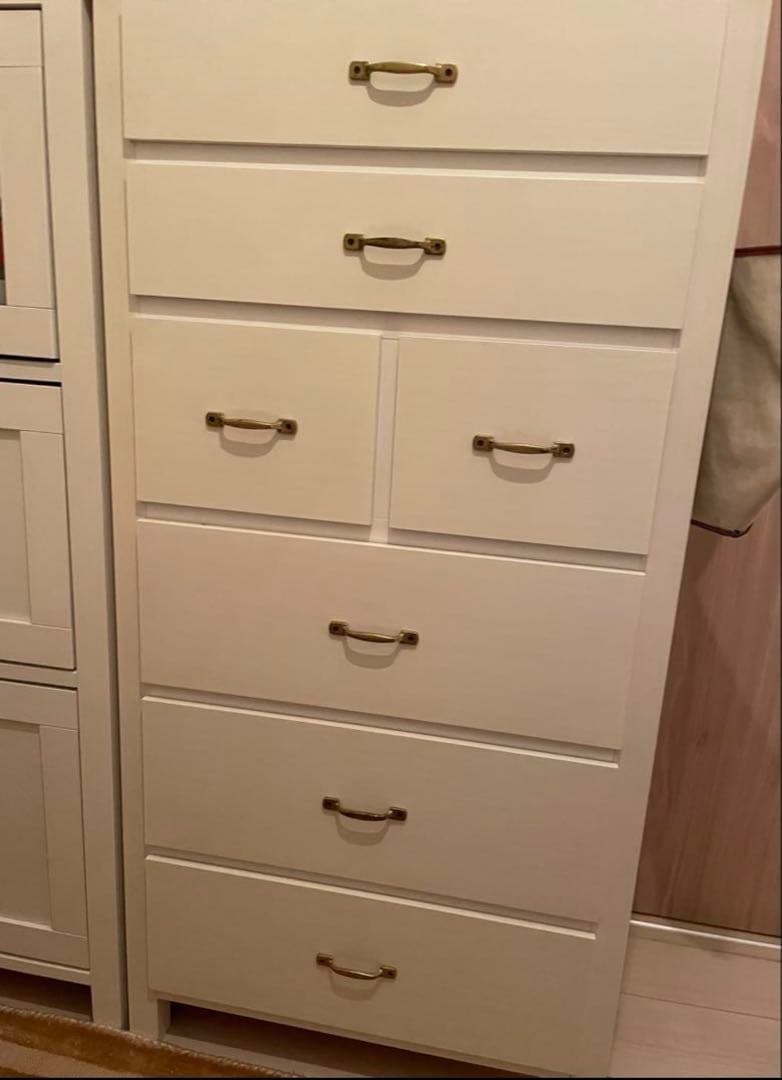 お値引きしました　モモナチュラル　チェスト　シェルシリーズ