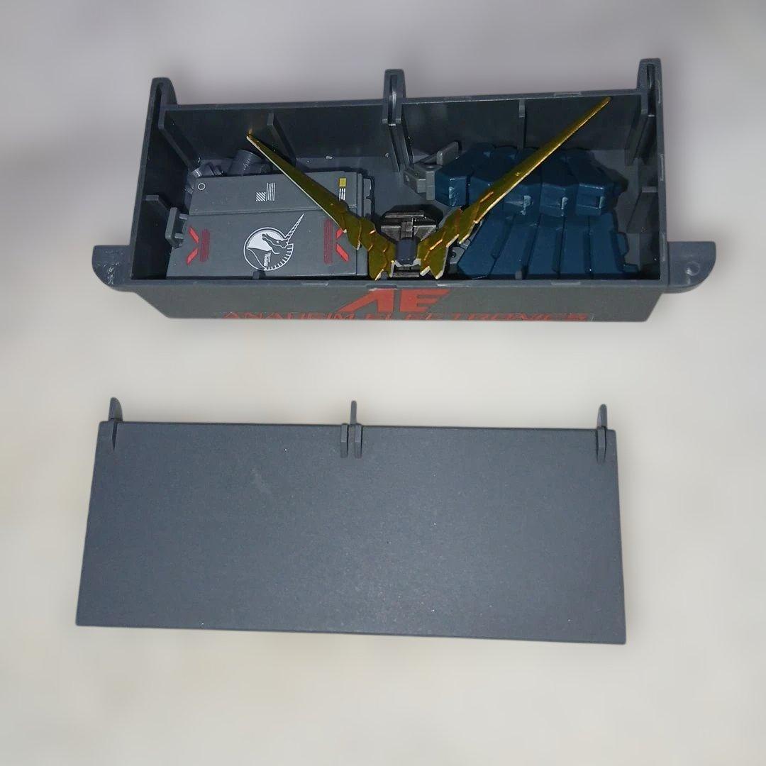 バンダイ　MG　ユニコーンガンダム+MS CAGE　ガンプラ　完成品