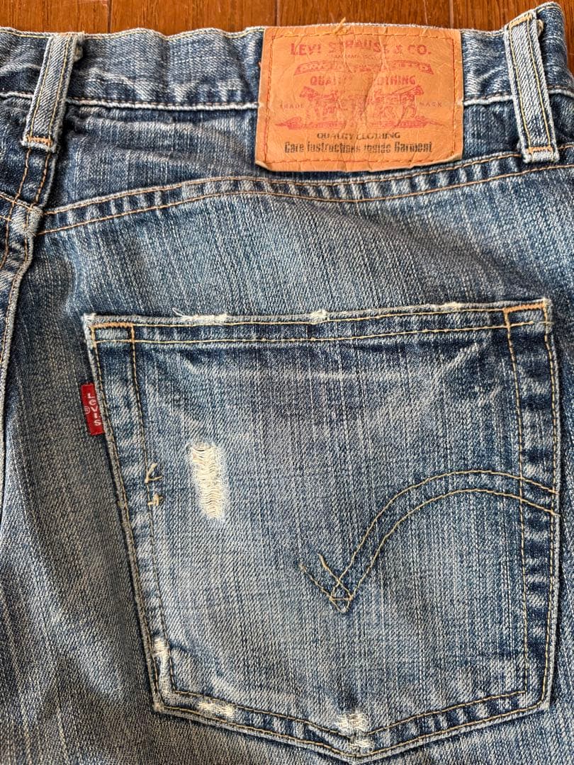 【一点物】リメイクフレアデニム　Levi's