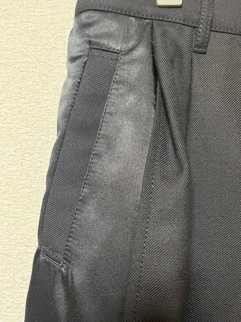 内*聖様 コムデギャルソンシャツコレクションlook24ssワイドショーツプリュ