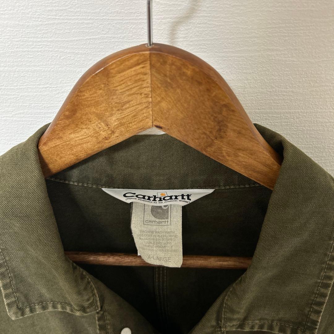 ♦︎新品同様♦︎Carhartt♦︎カーハート♦︎オリーブ カバーオール
