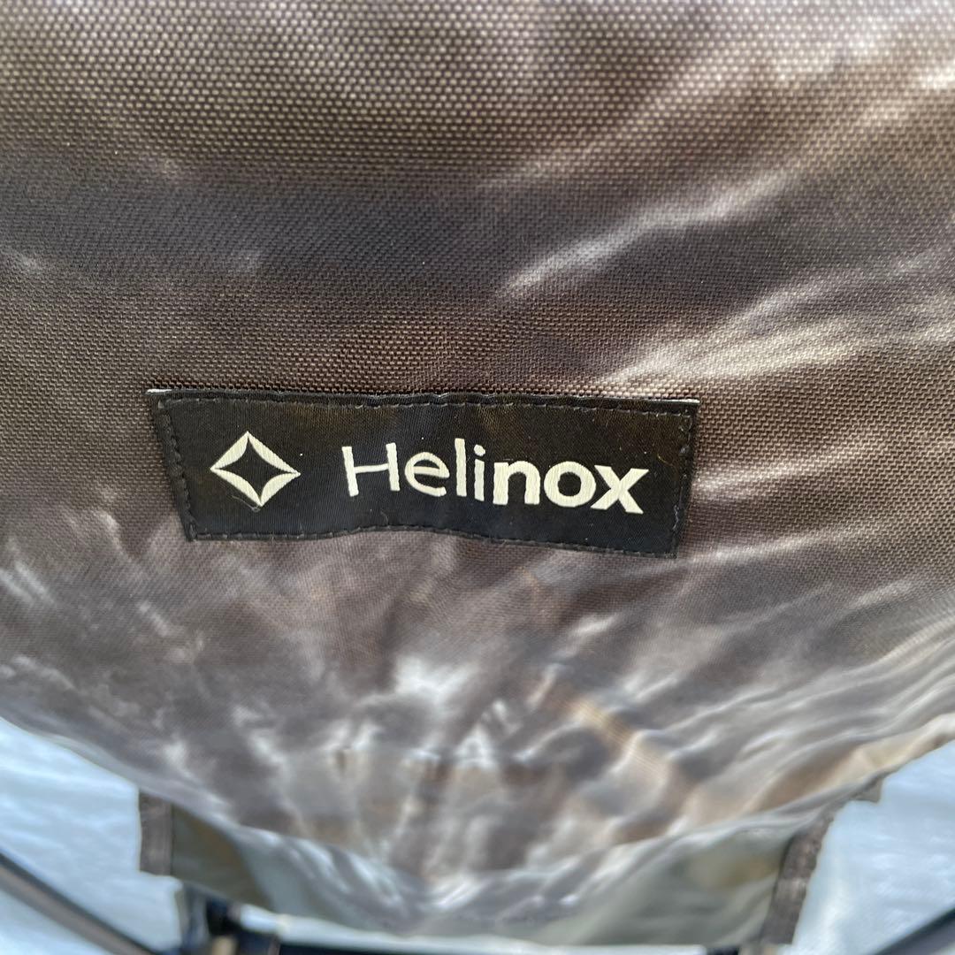 【値下げしました】Helinox タイダイ柄 アウトドアチェア　ボールフィート付