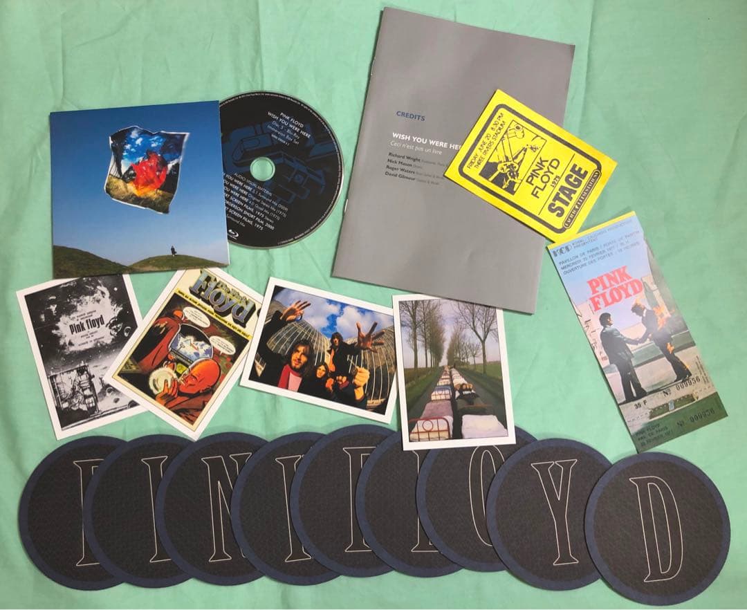 【EU盤/輸入国内CD/DVD/BR】ビンク・フロイド　炎 コレクター・ボックス