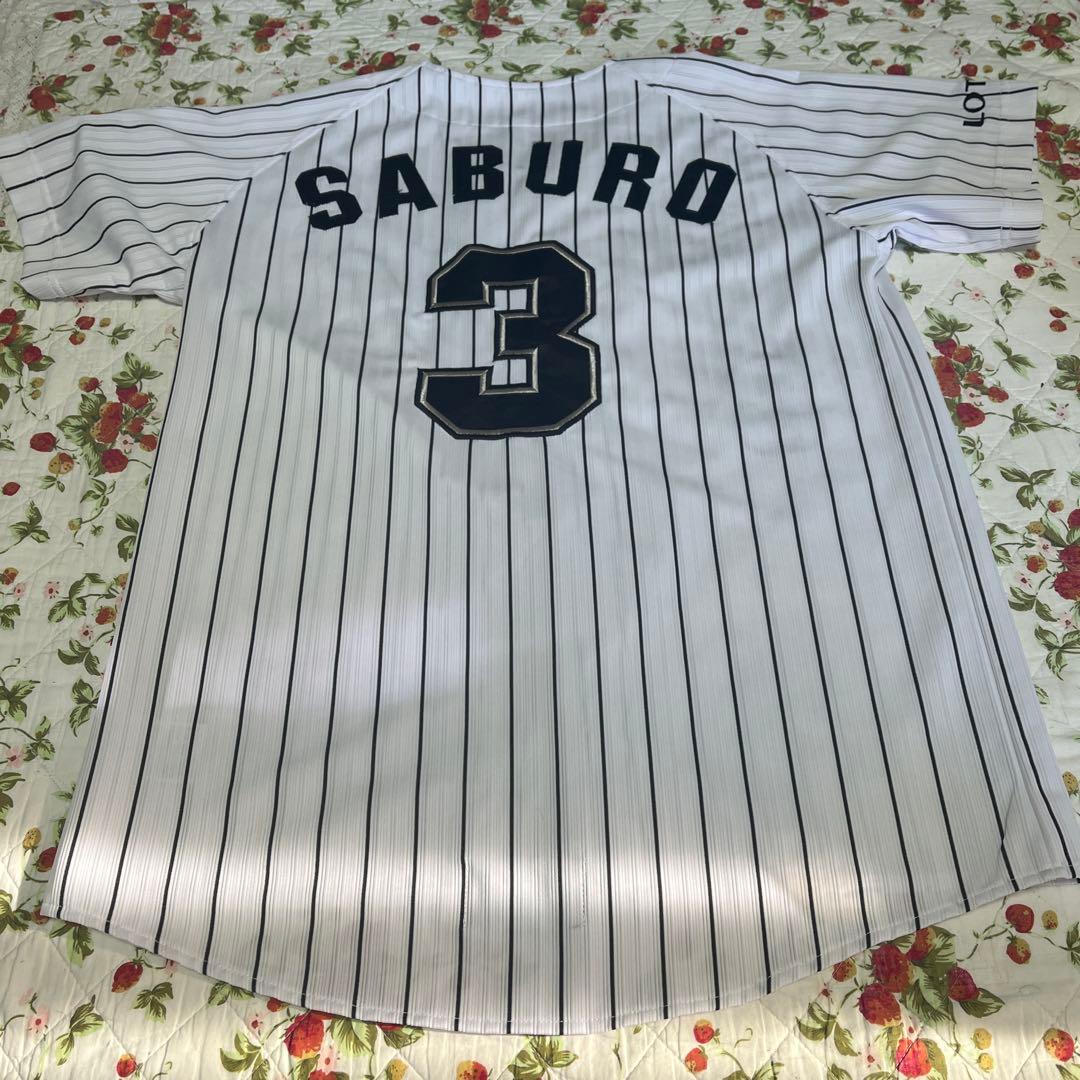 千葉ロッテマリーンズ　サブロー　ホームユニフォーム