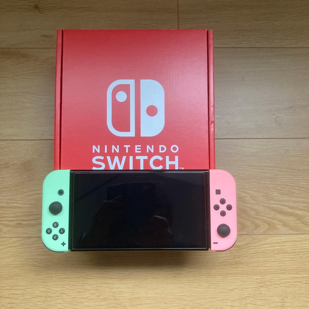 Nintendo Switch （有機ELモデル）カスタマイズ　付属品完備