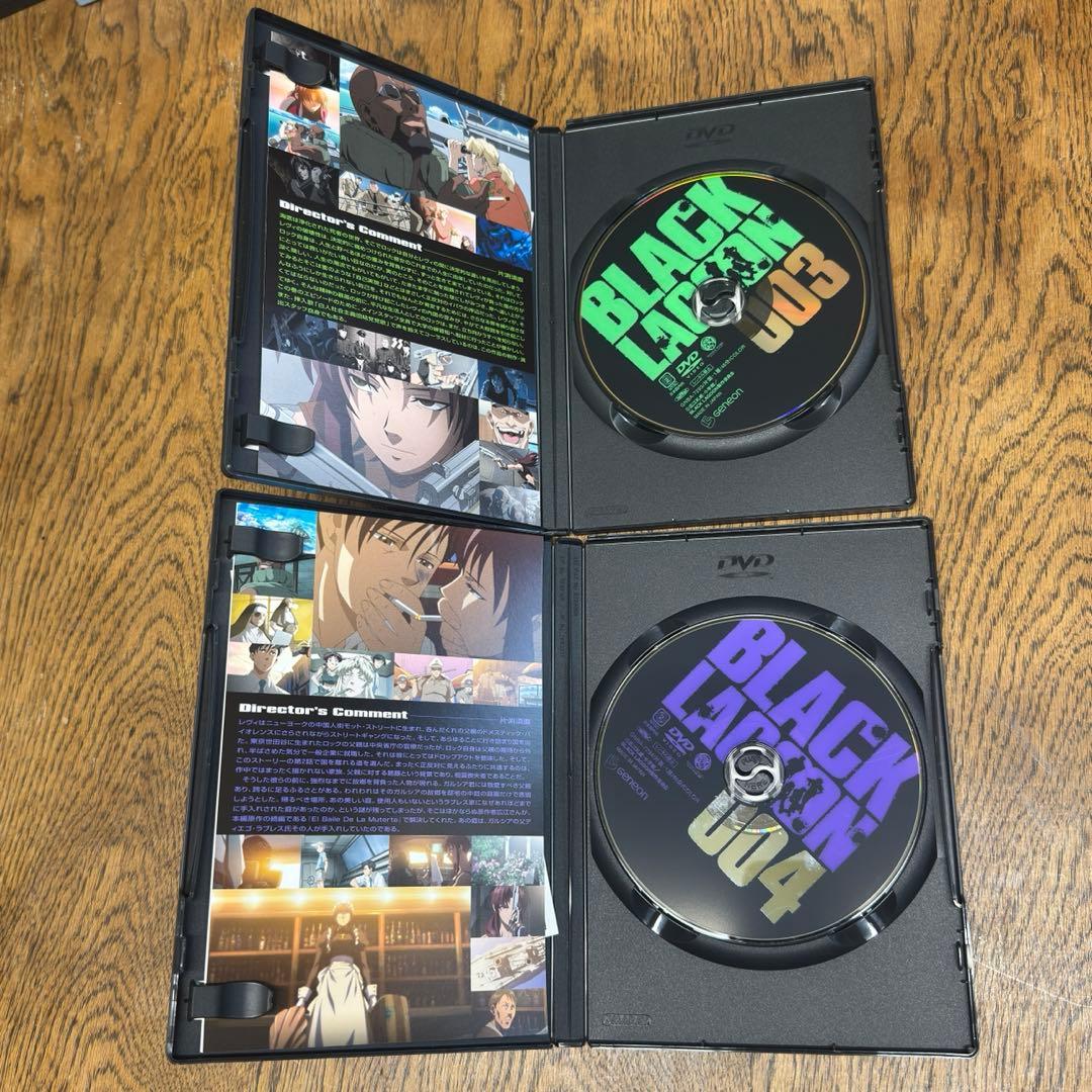 BLACK LAGOON 001 DVD ブラックラグーン　シーズン1&2