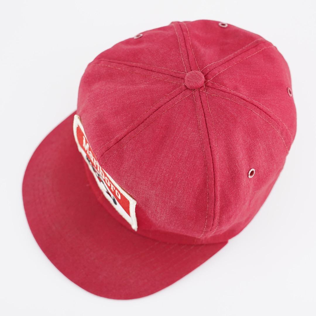 Marlboro マルボロ 帽子 キャップ 90s USA製 赤 18399