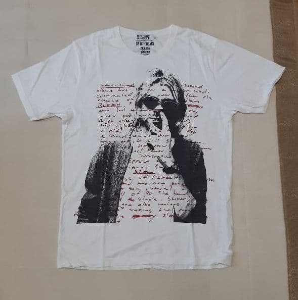 キムタク着同型同色　Mサイズ　カートコバーンコラボTシャツ　ヒステリックグラマー