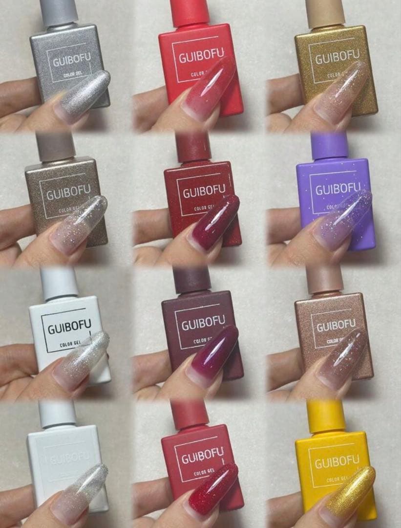 GUIBOFU ネイルカラー 15ml 120色