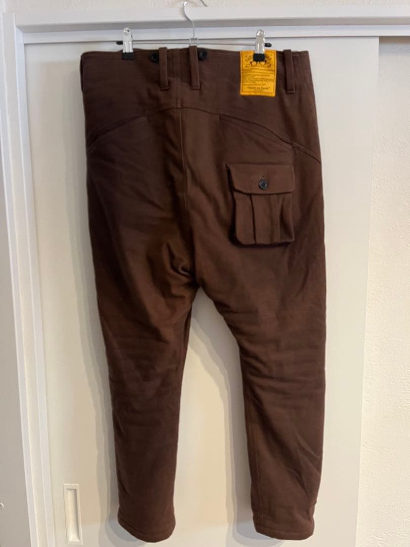 希少　ネイタルデザイン 裏ボアズボン　L