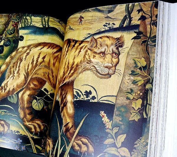 伝統織物タピスリー書●ヴァヴェル城タペストリー群　神話聖書の状景　大型本4kg級