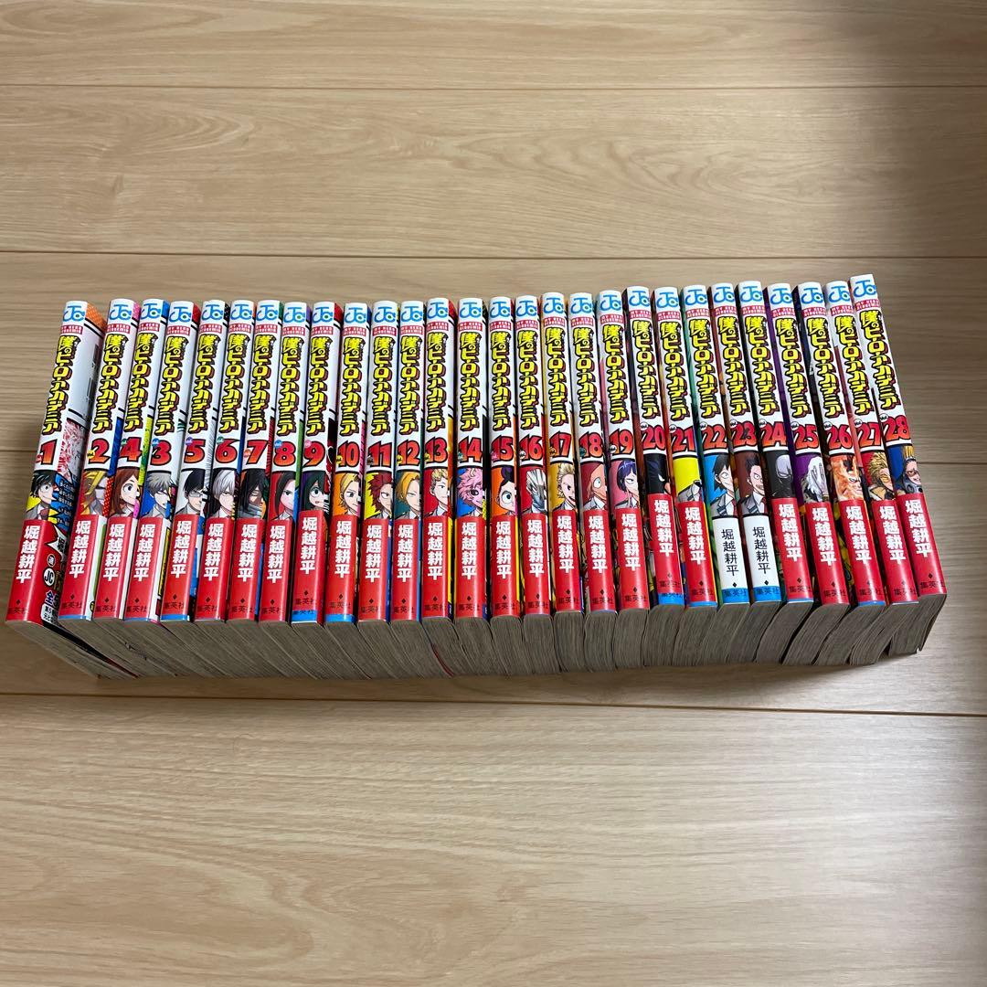 僕のヒーローアカデミア 1〜28巻 初版 限定ポスター ポストカード ヒロアカ