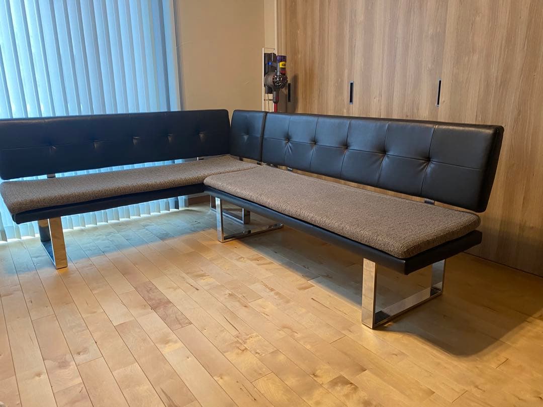 【ガーォ②】ソファーベンチ　ソファーダイニング　2/2 島忠