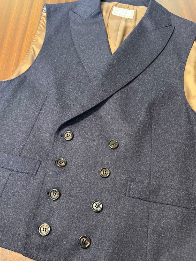 Brunello Cucinelli　ジレ　ベスト　ダブル　48