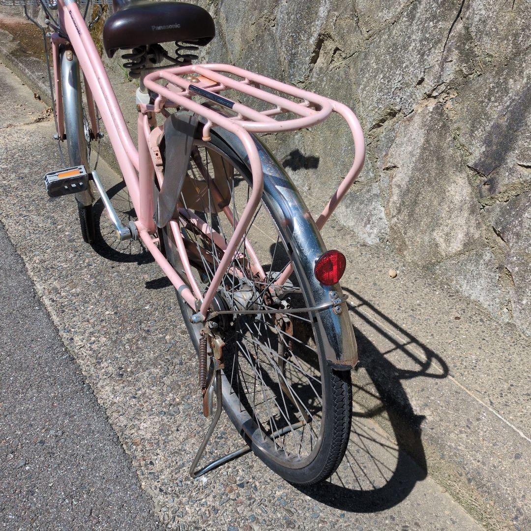 もう終了　パナソニック26インチ　ママチャリ　リヤキャリア25kg(クラス25)