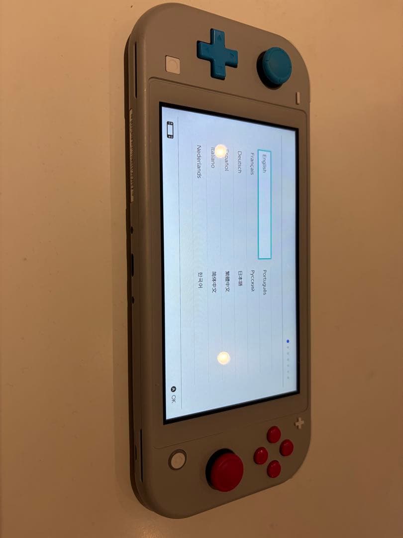 Nintendo Switch Lite グレー/青/赤　ケース付き