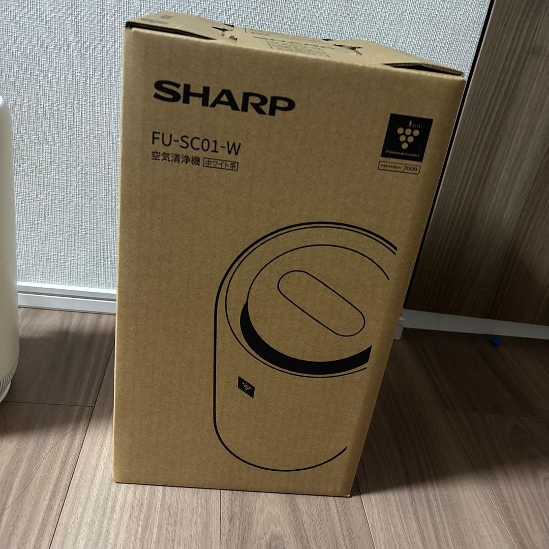 SHARP FU-SC01-W 空気清浄機　プラズマクラスター　新品