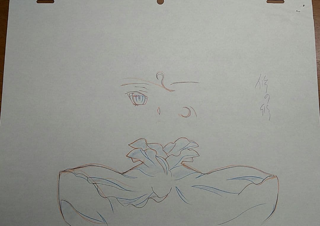 ローゼンメイデン　薔薇水晶　直筆原画