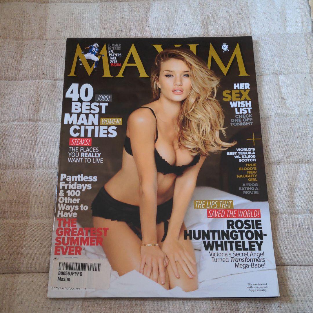 その他 Maxim july 2011 Rosie Huntington