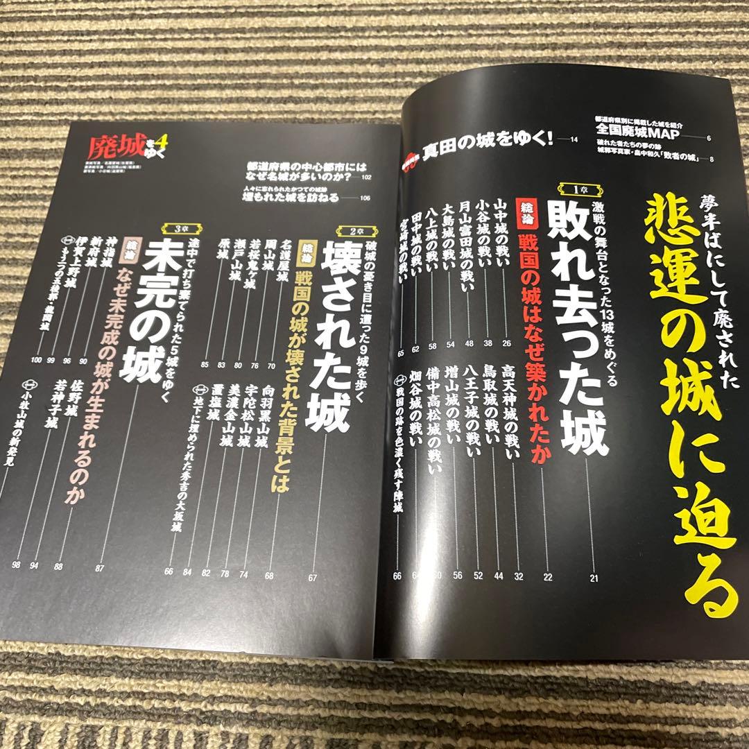 廃城をゆく　シリーズ❶〜❽ イカロス出版