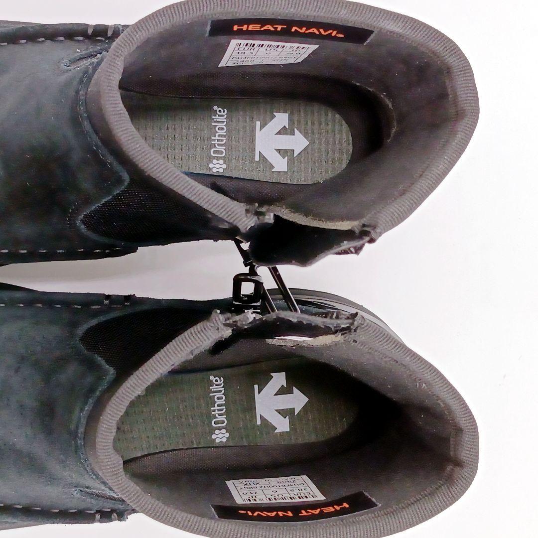 【美品】デサント ディートレース MC HI AGAT 24 スノーブーツ 黒