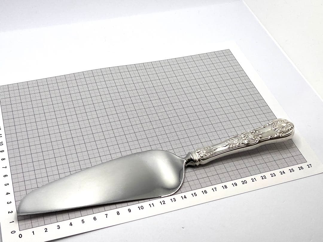 c744 希少　ティファニー　ケーキサーバー　スターリング　銀食器　カトラリー