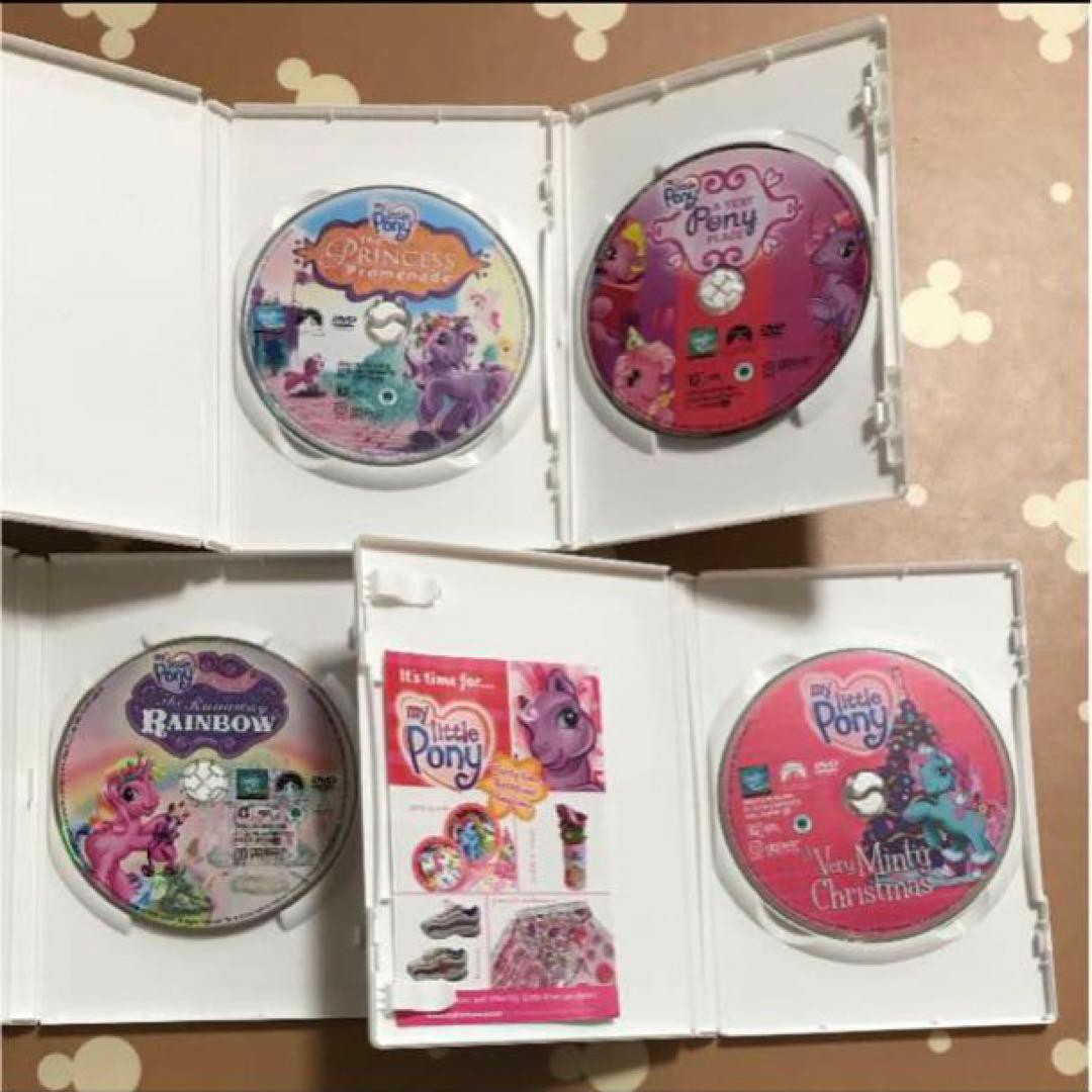 匿名配送　my little pony DVD4枚 マイリトルポニー レア 英語