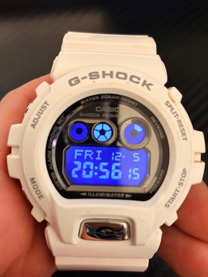 CASIO G-SHOCK ホワイト デジタル腕時計