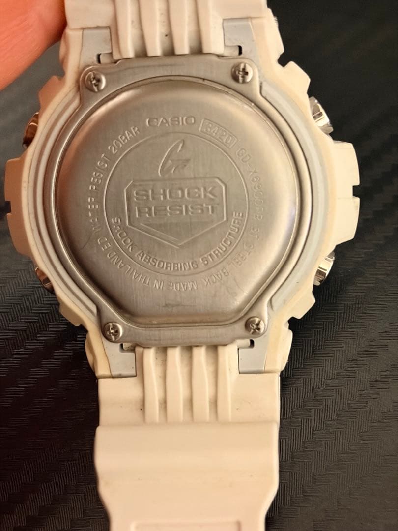 CASIO G-SHOCK ホワイト デジタル腕時計