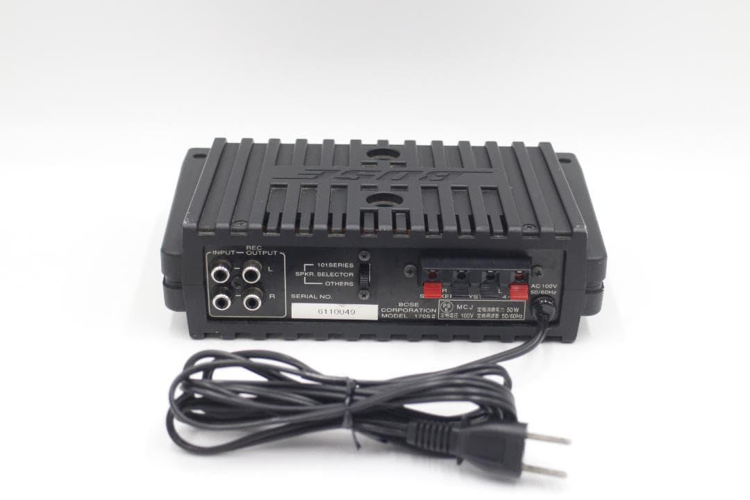 [M-TN 2255] BOSE 1705Ⅱ ボーズ アンプ パワーアンプ